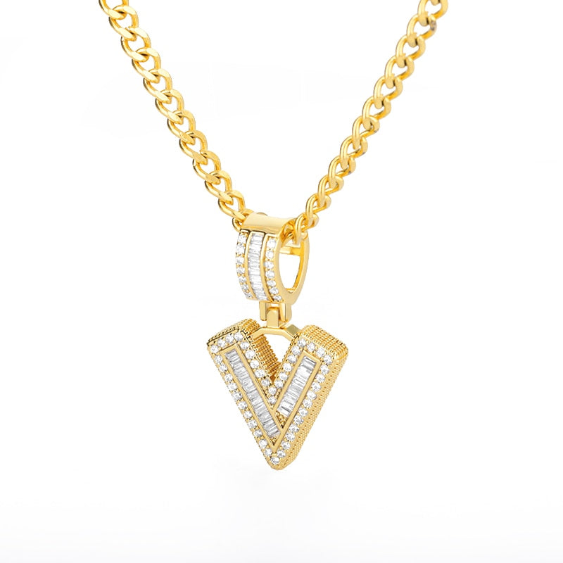 A-Z Platinum "Iced Out Edition" Necklace