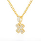 A-Z Platinum "Iced Out Edition" Necklace